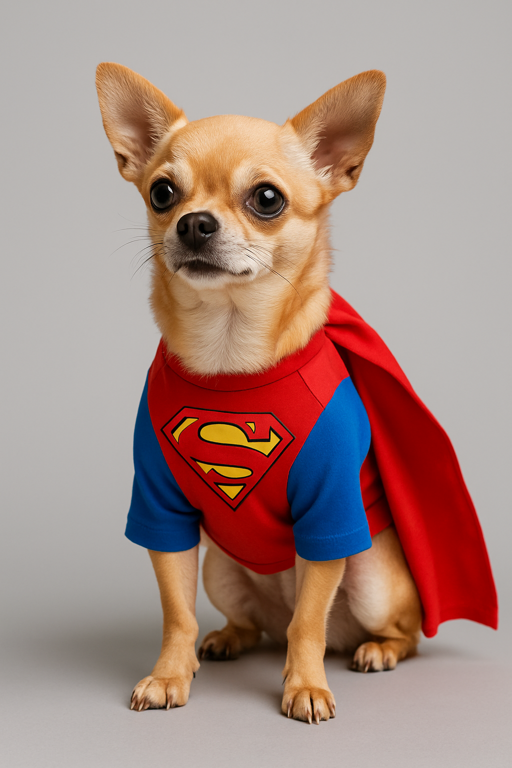 Superhero Chihuahua Costume