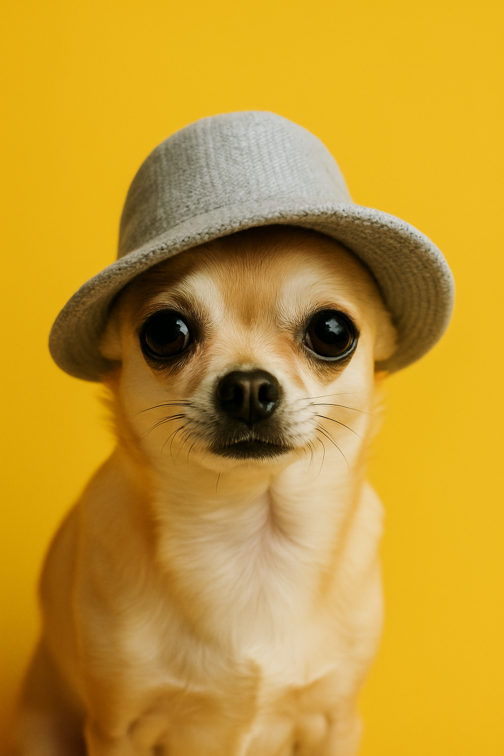 Classic Fedora Chihuahua Hat